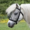 Maska proti hmyzu bez ochrany uší Basic Waldhausen (Velikost PONY, Barva black (without ears))
