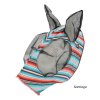 comfortfit lycra fly mask pruhovaná
