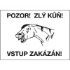 zlý kun cedulka