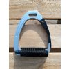 Třmeny PRO balance s výklopným bokem pro větší bezpečnost Waldhausen (Velikost 12 cm, Barva grey)