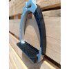Třmeny PRO balance s výklopným bokem pro větší bezpečnost Waldhausen (Velikost 12 cm, Barva grey)