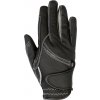 Jezdecké rukavice -Fashion- black/grey