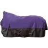 Výběhová deka vysoký krk -Milwaukee- 1200D, 100g plum/black