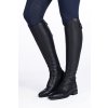 Vysoké jezdecké boty kožené  -Titanium Style- extra short,width XL black