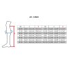Vysoké jezdecké boty kožené -Titanium Style- short, width XS black