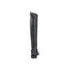 Vysoké jezdecké boty kožené -Titanium Style- standard, width XS black