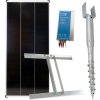 Basic sada solární ohradník - Držák zemní vrut, regulátor 15 A, konzole a panel 200 W