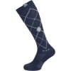 Jezdecké podkolenky ELT Argyle (Velikost 43-46, Barva black/stone blue)