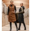 Dlouhá zateplená vesta Light Ostende (Velikost L, Barva black)