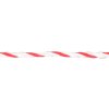 Lano pro elektrický ohradník, průměr 4 mm, bílo-červené, délka 400 m