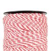 Lano pro elektrický ohradník, průměr 4 mm, bílo-červené, délka 400 m