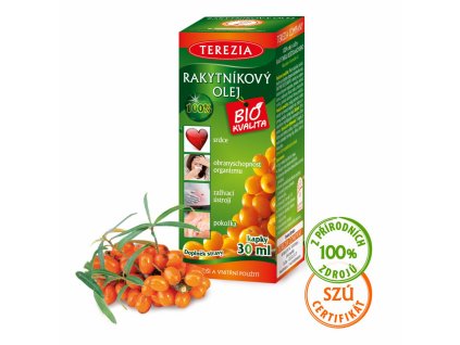 100% RAKYTNÍKOVÝ OLEJ v kapkách 10 ml