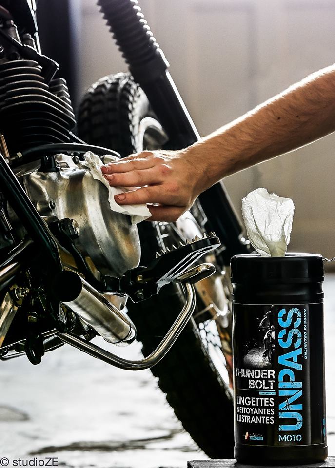 Péče o motocykl prostředky UNPASS