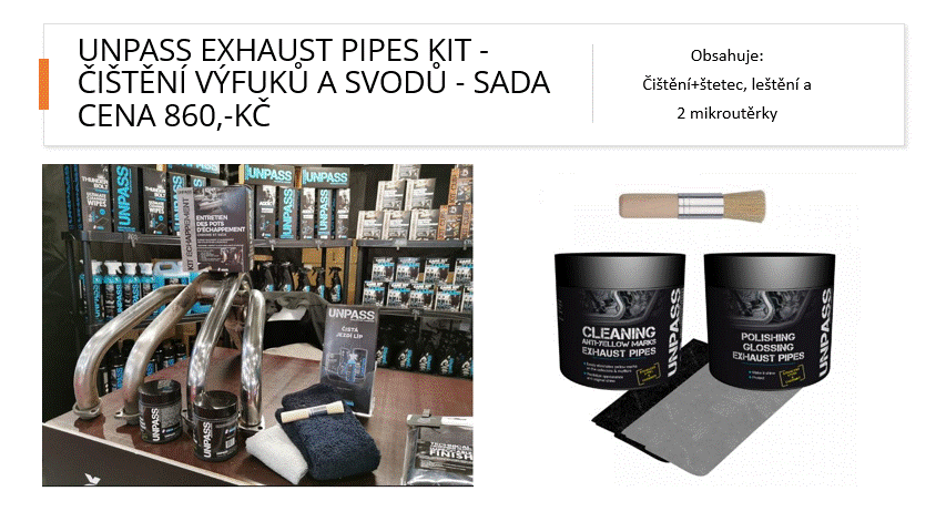 Čistění svodů výfukového potrubí