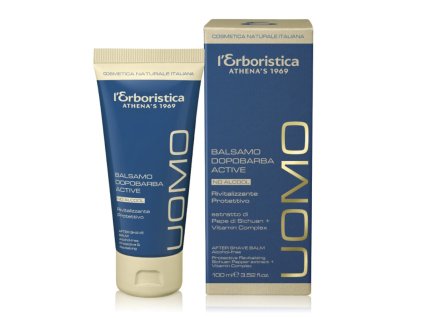 Erboristica Uomo Active Balzám po holení ochranný se sečuánským pepřem a vitaminovým komplexem 100 ml