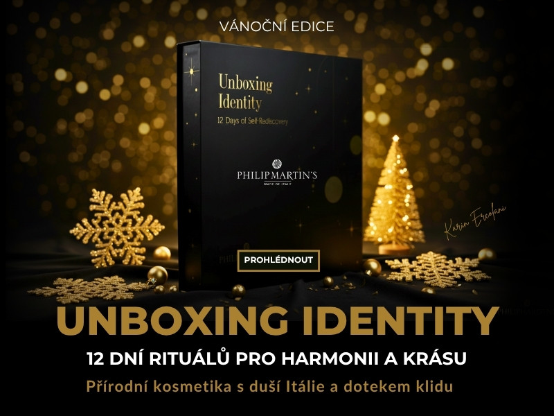 UNBOXING IDENTITY 12 dní k návratu k sobě | Limitovaná vánoční edice Philip Martin’s