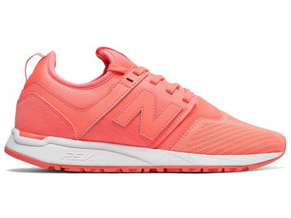 Dámská lifestylová obuv New Balance WRL247 SW oranžová