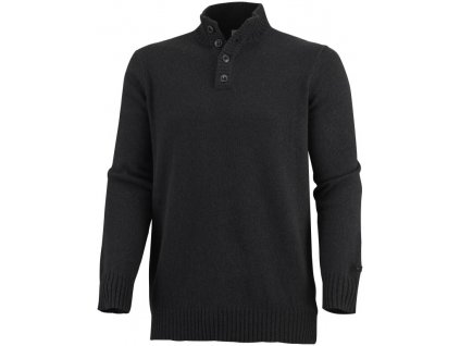 Pánský svetr Columbia Fairisle ™ Rotifer Mock Neck Black Heather černá