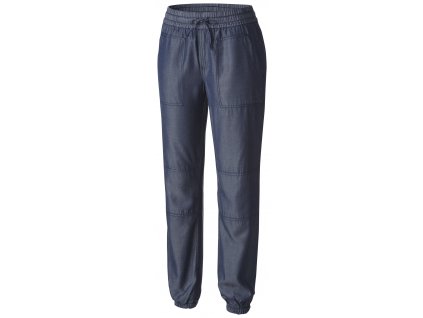 Dámské kalhoty Columbia Wayfarer ™ Tencel Pant 400 Dark indigo Modrá