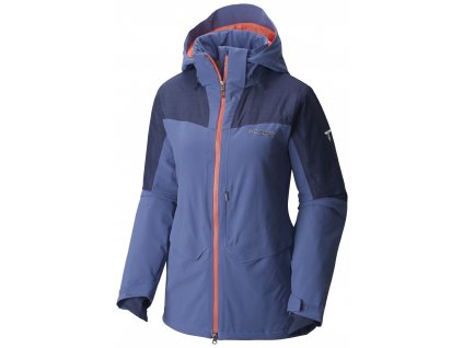 Dámská zimní bunda Columbia Carvin ™ Jacket 508 modrá