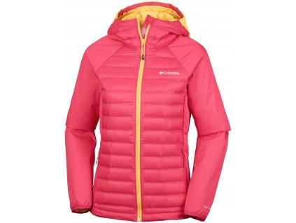 Dámská bunda Columbia Mountain Hike™ Hybrid Jacket 653 červená