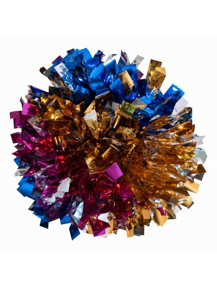 zlatá modrá růžová