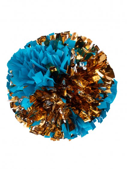 MET zlatá s tyrkysovou