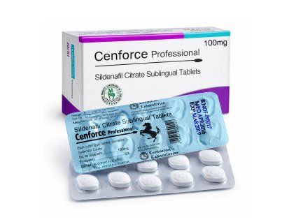 lék Cenforce Professional Subingválni tablety 100mg Sildenafil Citrate