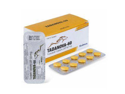 lék Tadanova 60mg Tadalafil
