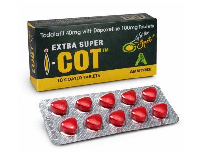 lék Extra Super Cot 140mg Tadalafil a Dapoxetin