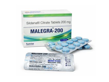 lék Malegra 200mg Sildenafil Citrate