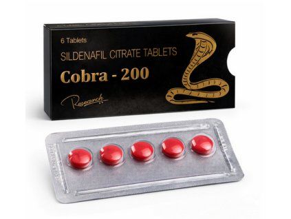 lék Cobra 200mg Vega Sildenafil Citrate