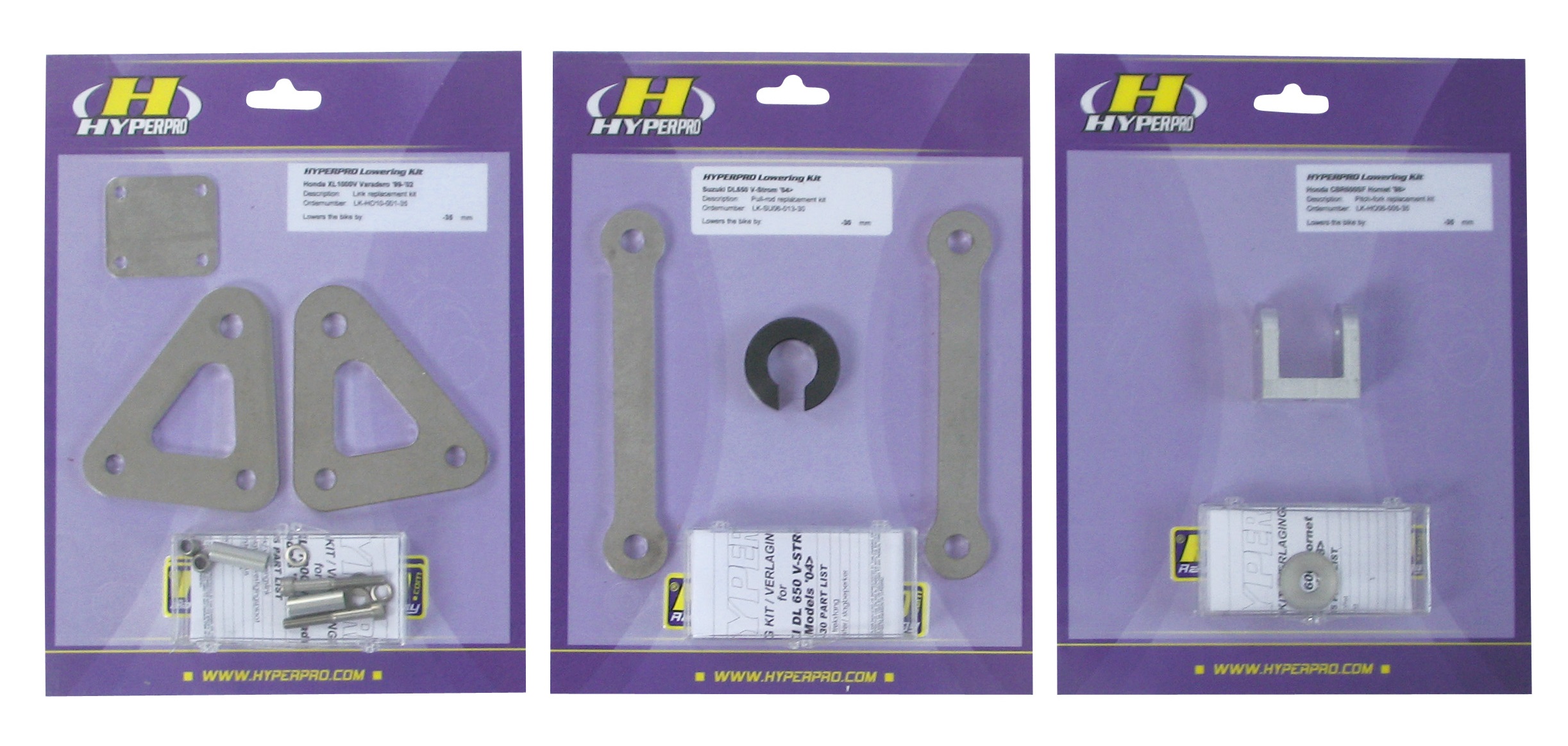 Zníženie motocykla HYPERPRO