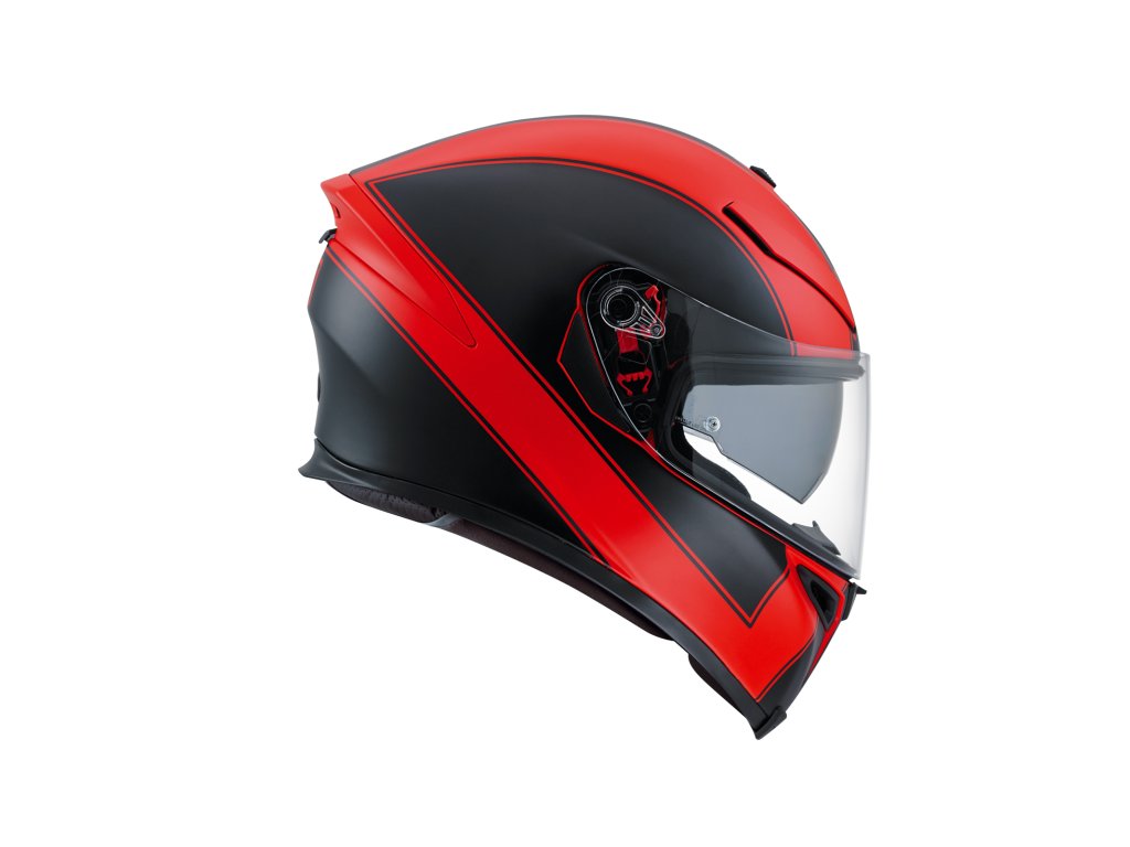 Prilba AGV K 5 S Enlace Red Matt Black