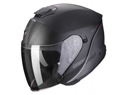 Prilba Scorpion EXO S1 Essence Matt Black SIlver