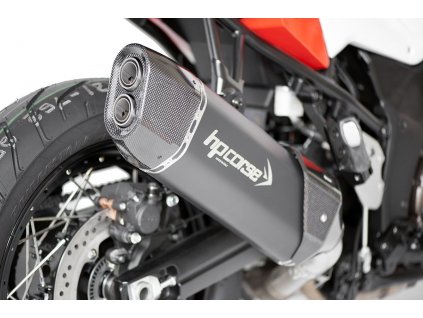 Výfuk HP CORSE SUZUKI V-STROM 1050 SP-3 CARBON 350 BLACK SUSP33501022C-N-AB