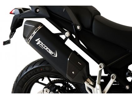 Výfuk HP CORSE TRIUMPH TIGER 900/850 SPS CARBON 350 BLACK TRSPS900350C-AB