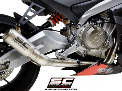 Výfuk SC Project APRILIA RS 660 20-22 Celý výfukový systém 2-1 CR-T A23A-TC36T