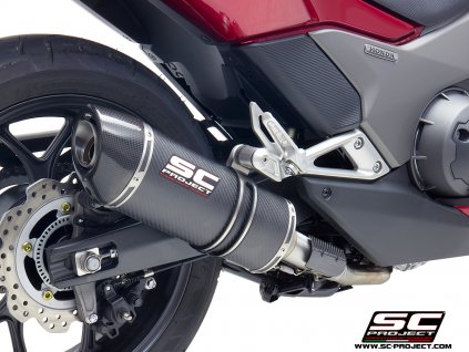 Výfuk SC Project HONDA INTEGRA 750 14-15 OVAL H07D-12C