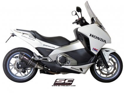 Výfuk SC Project HONDA INTEGRA 750 11-13 OVAL H07C-12C