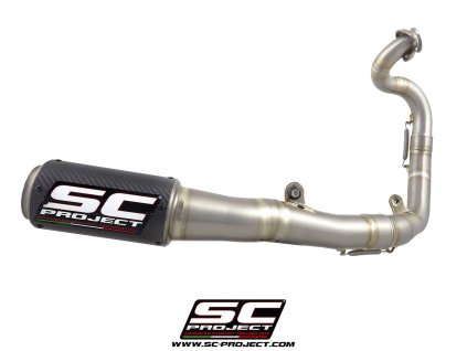 Výfuk SC Project Honda NSF 250R Celý výfukový systém 1-1 CR-T H25A-TC36C