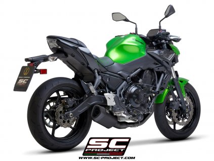 Výfuk SC Project KAWASAKI Ninja 650 21-22 Celý výfukový systém 2-1 SC1-R GT K26F-C103MB