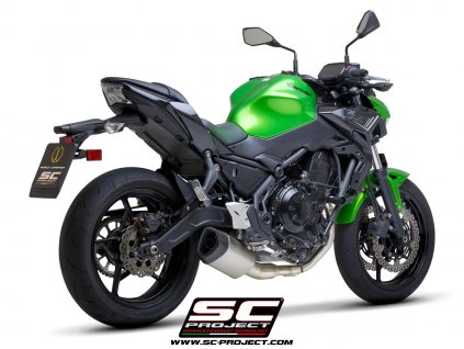 Výfuk SC Project KAWASAKI Ninja 650 21-22 Celý výfukový systém 2-1 SC1-R GT K26F-C103T