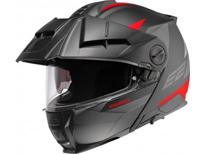 prilba schuberth E2 defender .red