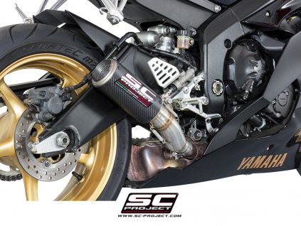 Výfuk SC Project YAMAHA YZF-R6 06-16 CR-T zvýšený Y04A-H36C