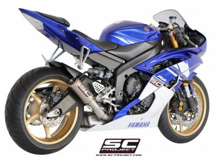 Výfuk SC Project YAMAHA YZF-R6 06-16 CR-T zvýšený Y04A-H36T