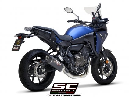 Výfuk SC Project YAMAHA TRACER 700 2020 /TRACER 7 21-22 - GT Celý výfukový systém 2-1 SC1-S Y33B-CDE124C