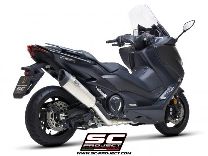 Výfuk SC Project YAMAHA T-MAX 560 20-21 Celý systém 2-1 SC1-R Y34A-C93T