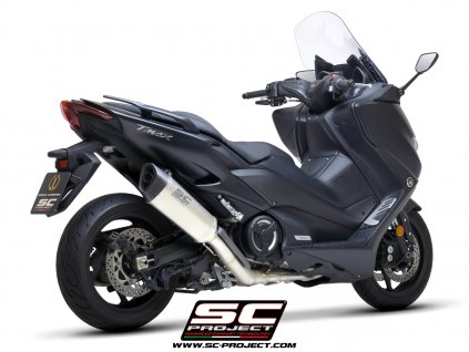 Výfuk SC Project YAMAHA T-MAX 560 20-21 Celý systém 2-1 SC1-R Y34A-CDE91T