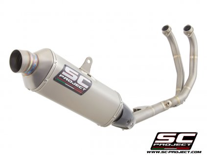 Výfuk SC Project YAMAHA TENERE 700 19-20 2-1 kompatibilný s SC1-R, Rally Raid, X-Plorer II, Rally Raid zvýšený Y28A-FS-SS